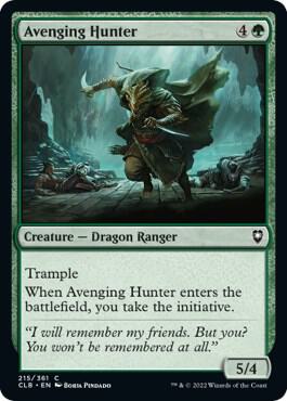 Avenging Hunter [Commander Legends: Battle for Baldur's Gate]