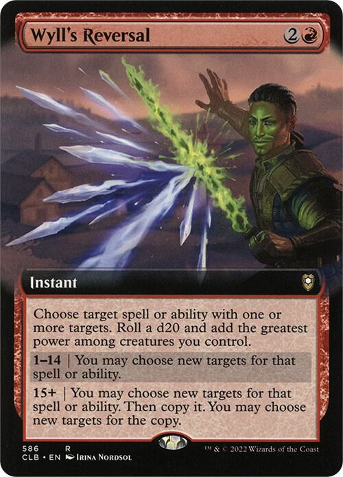 Wyll's Reversal (Extended Art) [Commander Legends: Battle for Baldur's Gate]