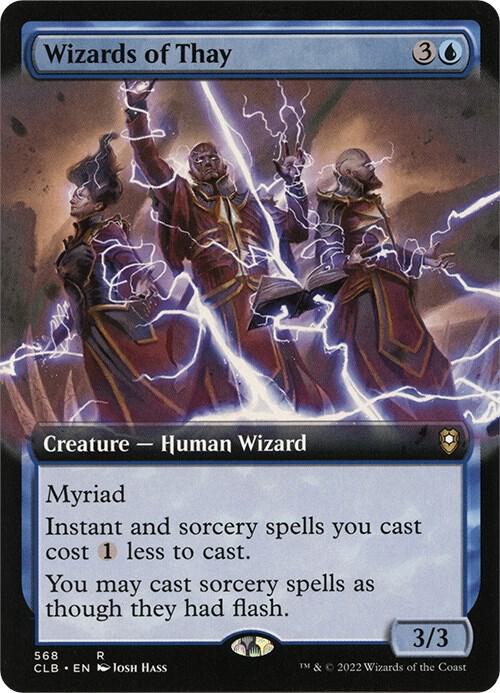 Wizards of Thay (Extended Art) [Commander Legends: Battle for Baldur's Gate]