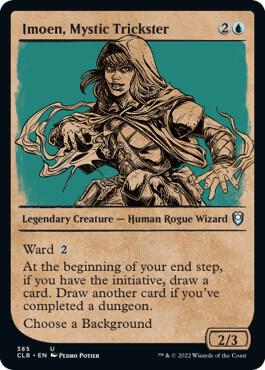Imoen, Mystic Trickster (Showcase) [Commander Legends: Battle for Baldur's Gate]