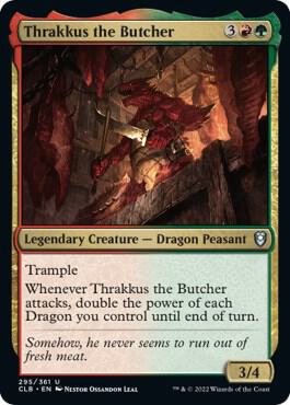 Thrakkus the Butcher [Commander Legends: Battle for Baldur's Gate]