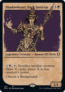 Shadowheart, Dark Justiciar (Showcase) [Commander Legends: Battle for Baldur's Gate]