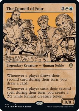 The Council of Four (Showcase) [Commander Legends: Battle for Baldur's Gate]