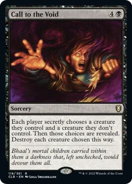 Call to the Void [Commander Legends: Battle for Baldur's Gate]