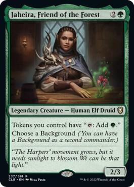 Jaheira, Friend of the Forest [Commander Legends: Battle for Baldur's Gate]