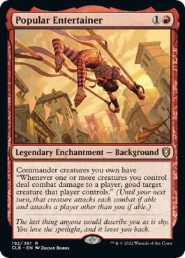 Popular Entertainer [Commander Legends: Battle for Baldur's Gate]