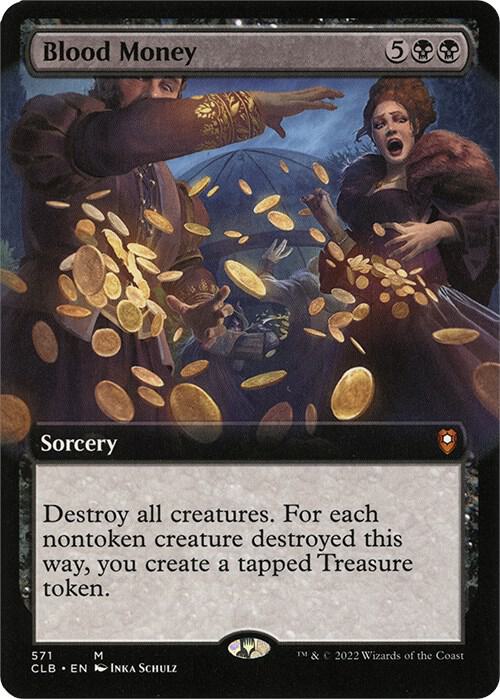 Blood Money (Extended Art) [Commander Legends: Battle for Baldur's Gate]