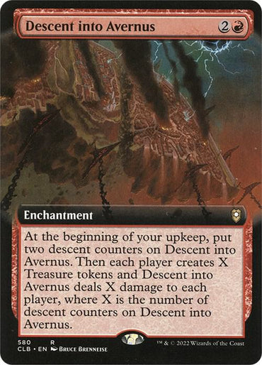 Descent into Avernus (Extended Art) [Commander Legends: Battle for Baldur's Gate]