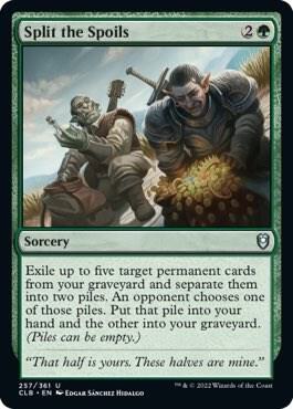 Split the Spoils [Commander Legends: Battle for Baldur's Gate]