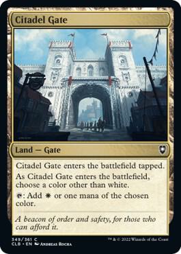 Citadel Gate [Commander Legends: Battle for Baldur's Gate]
