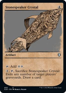 Stonespeaker Crystal (Showcase) [Commander Legends: Battle for Baldur's Gate]
