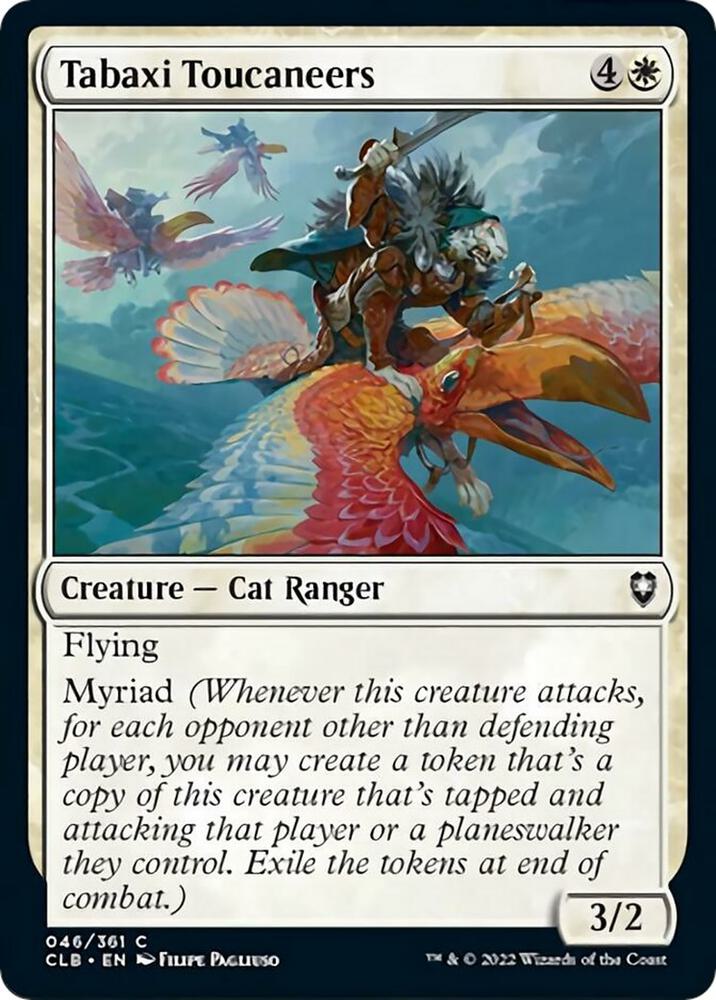 Tabaxi Toucaneers [Commander Legends: Battle for Baldur's Gate]