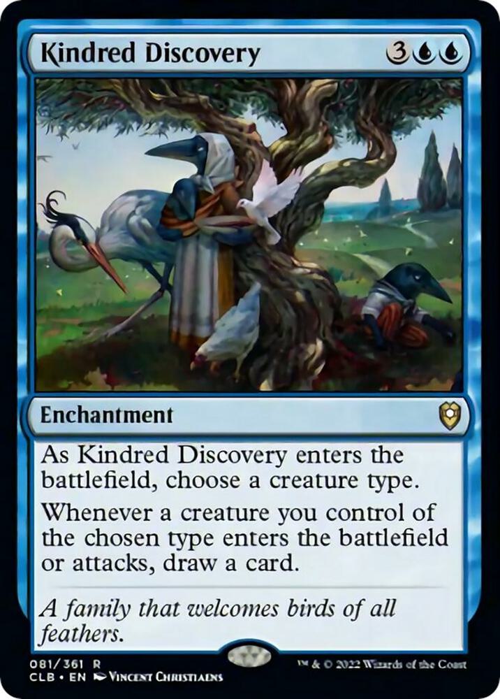 Kindred Discovery [Commander Legends: Battle for Baldur's Gate]