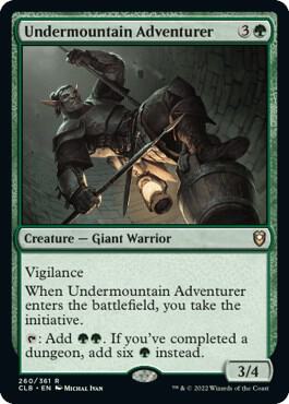 Undermountain Adventurer [Commander Legends: Battle for Baldur's Gate]