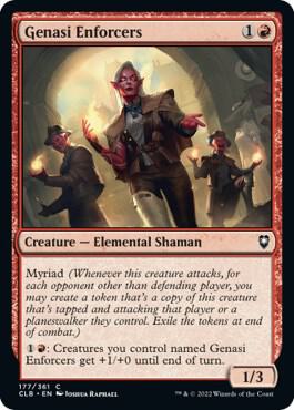 Genasi Enforcers [Commander Legends: Battle for Baldur's Gate]