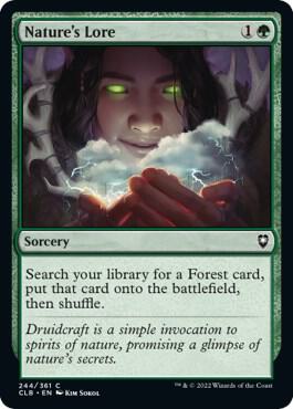 Nature's Lore [Commander Legends: Battle for Baldur's Gate]
