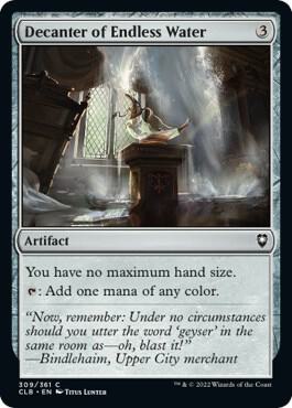 Decanter of Endless Water [Commander Legends: Battle for Baldur's Gate]