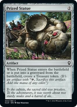 Prized Statue [Commander Legends: Battle for Baldur's Gate]