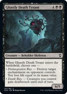 Ghastly Death Tyrant [Commander Legends: Battle for Baldur's Gate]