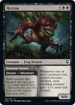 Hezrou // Demonic Stench [Commander Legends: Battle for Baldur's Gate]