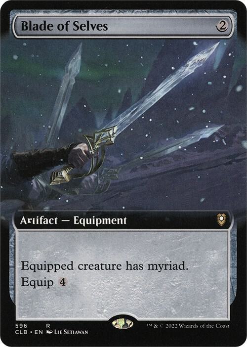 Blade of Selves (Extended Art) [Commander Legends: Battle for Baldur's Gate]