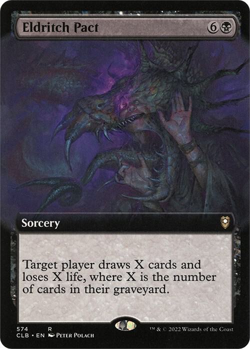 Eldritch Pact (Extended Art) [Commander Legends: Battle for Baldur's Gate]