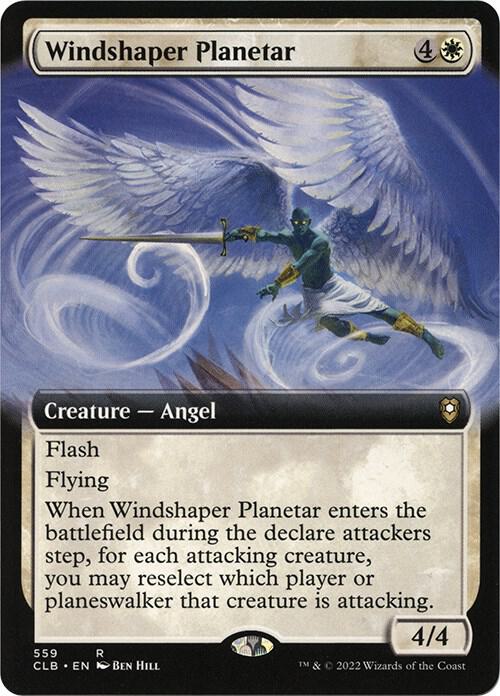 Windshaper Planetar (Extended Art) [Commander Legends: Battle for Baldur's Gate]