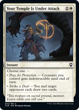 Your Temple Is Under Attack [Commander Legends: Battle for Baldur's Gate]
