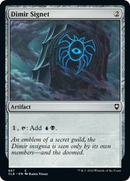 Dimir Signet [Commander Legends: Battle for Baldur's Gate]