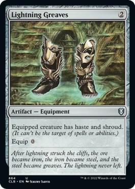 Lightning Greaves [Commander Legends: Battle for Baldur's Gate]