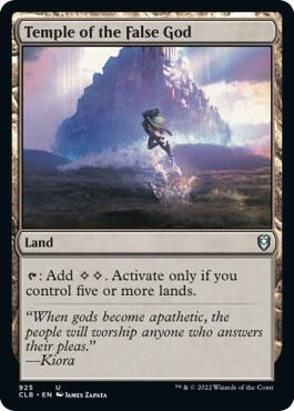 Temple of the False God [Commander Legends: Battle for Baldur's Gate]