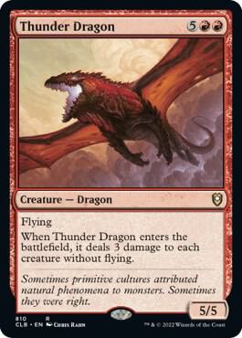 Thunder Dragon [Commander Legends: Battle for Baldur's Gate]