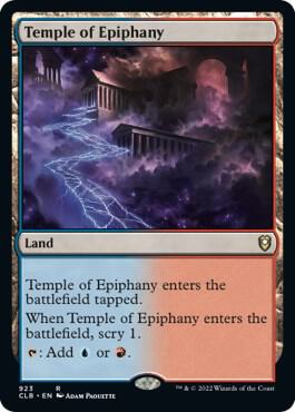 Temple of Epiphany [Commander Legends: Battle for Baldur's Gate]