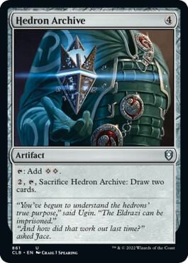 Hedron Archive [Commander Legends: Battle for Baldur's Gate]