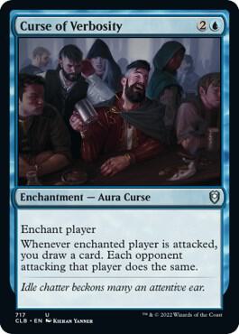 Curse of Verbosity [Commander Legends: Battle for Baldur's Gate]