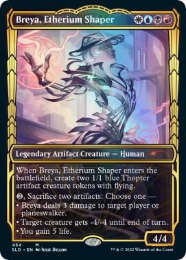 Breya, Etherium Shaper (Showcase Gilded Foil) [Secret Lair Drop Series]