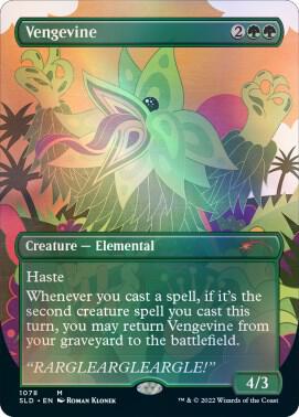 Vengevine (Borderless) [Secret Lair Drop Series]
