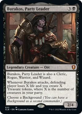 Burakos, Party Leader [Commander Legends: Battle for Baldur's Gate]
