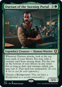 Durnan of the Yawning Portal [Commander Legends: Battle for Baldur's Gate]
