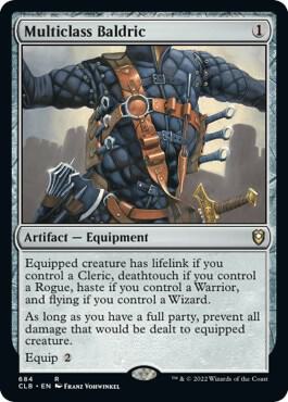 Multiclass Baldric [Commander Legends: Battle for Baldur's Gate]