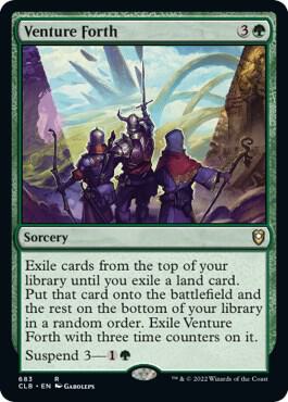 Venture Forth [Commander Legends: Battle for Baldur's Gate]