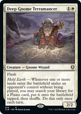 Deep Gnome Terramancer [Commander Legends: Battle for Baldur's Gate]