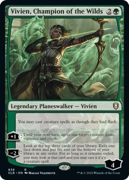Vivien, Champion of the Wilds [Commander Legends: Battle for Baldur's Gate]