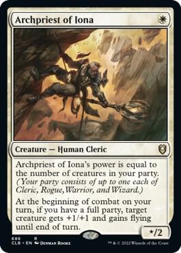 Archpriest of Iona [Commander Legends: Battle for Baldur's Gate]