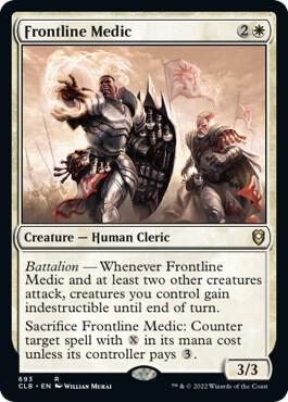 Frontline Medic [Commander Legends: Battle for Baldur's Gate]