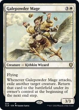 Galepowder Mage [Commander Legends: Battle for Baldur's Gate]