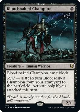 Bloodsoaked Champion [Commander Legends: Battle for Baldur's Gate]