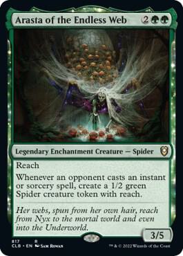 Arasta of the Endless Web [Commander Legends: Battle for Baldur's Gate]