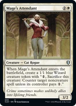 Mage's Attendant [Commander Legends: Battle for Baldur's Gate]