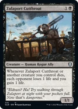 Zulaport Cutthroat [Commander Legends: Battle for Baldur's Gate]